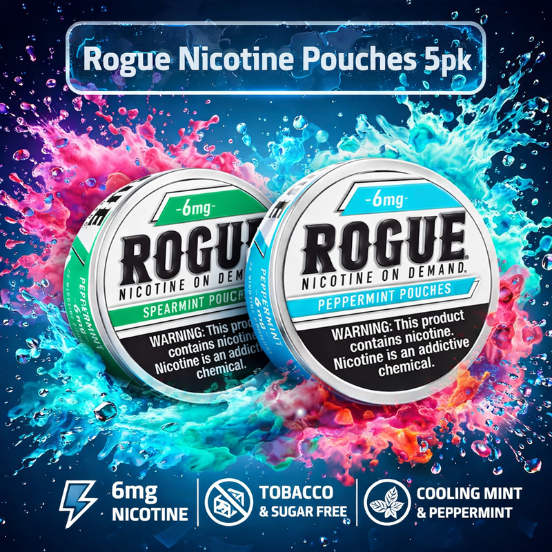 rogue smokeless tobacco Nicotine Pouches Rogue Pouches & Flavors -