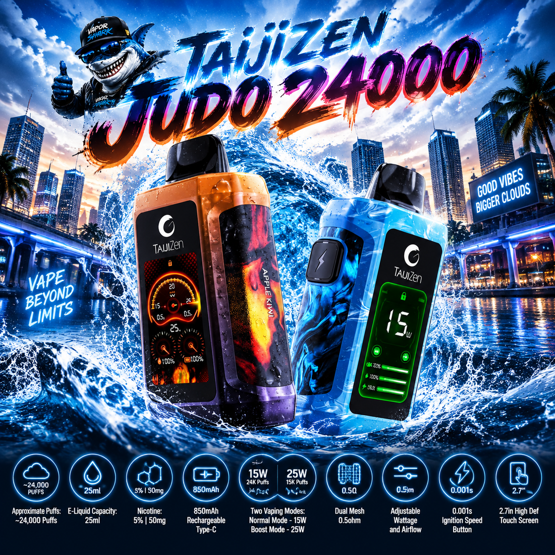Load image into Gallery viewer, TaijiZen Judo 24000 by IJOY
