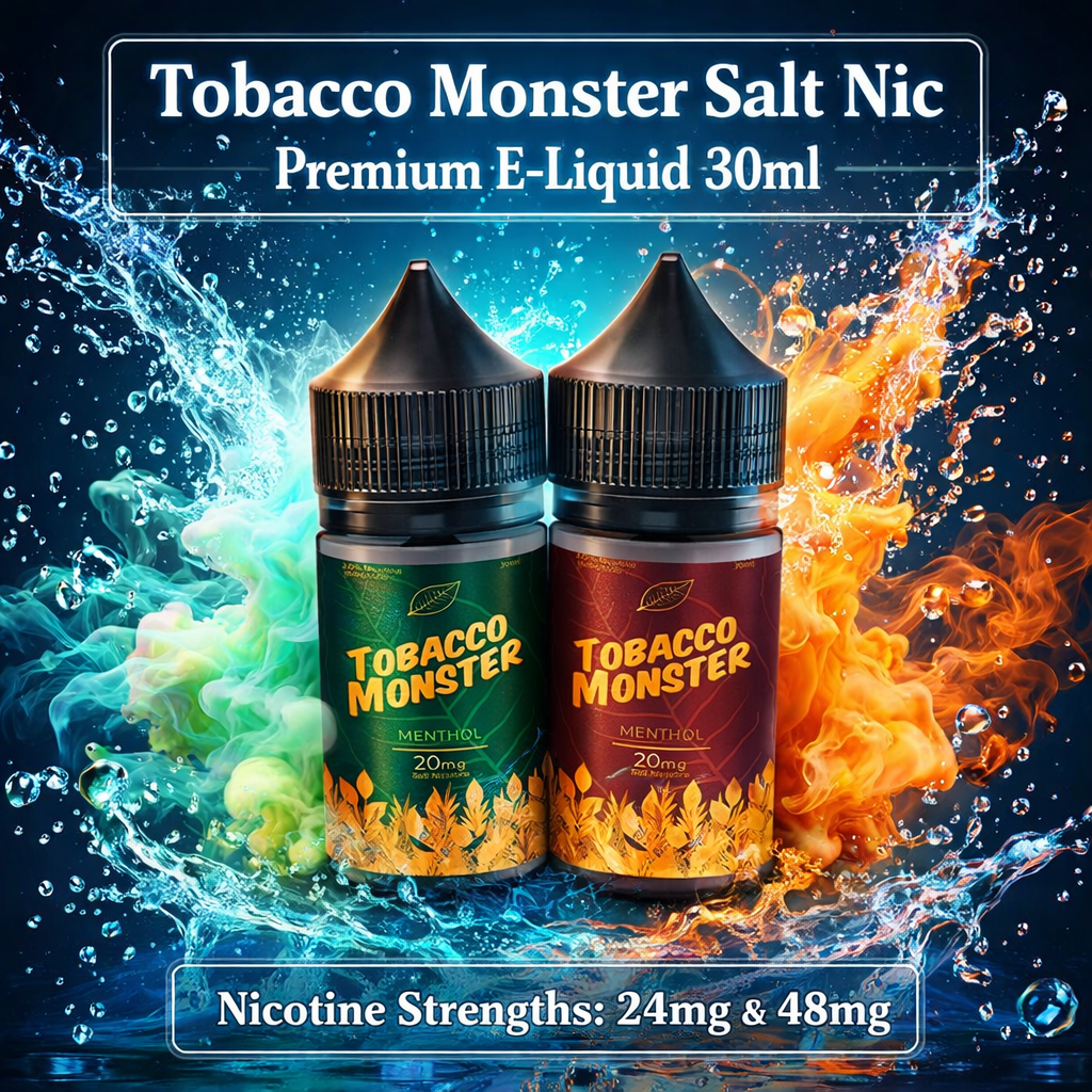 Tobacco Monster Salt Nic Premium E-Liquid 30ml