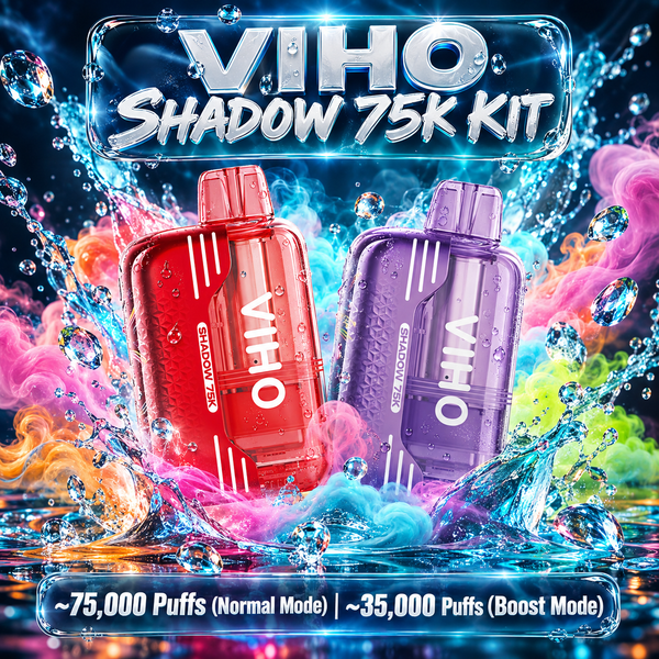 VIHO Shadow 75K KIT - Disposable Vapes