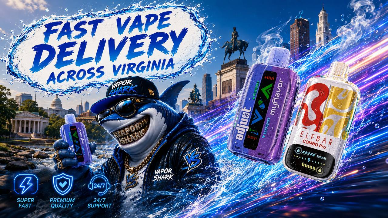 Disposable vape devices with colorful designs, digital displays, and ergonomic shape for a modern vaping experience.