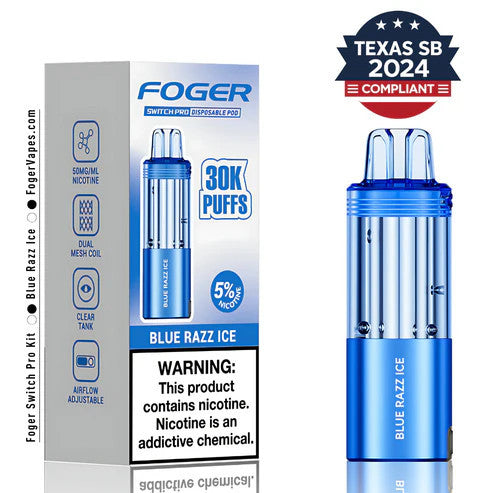 Foger Switch Pro 30K POD TEXAS COMPLIANT AVAILABLE
