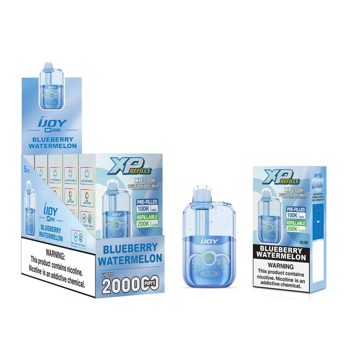 Load image into Gallery viewer, iJoy XP200K Refillable Disposable KIT
