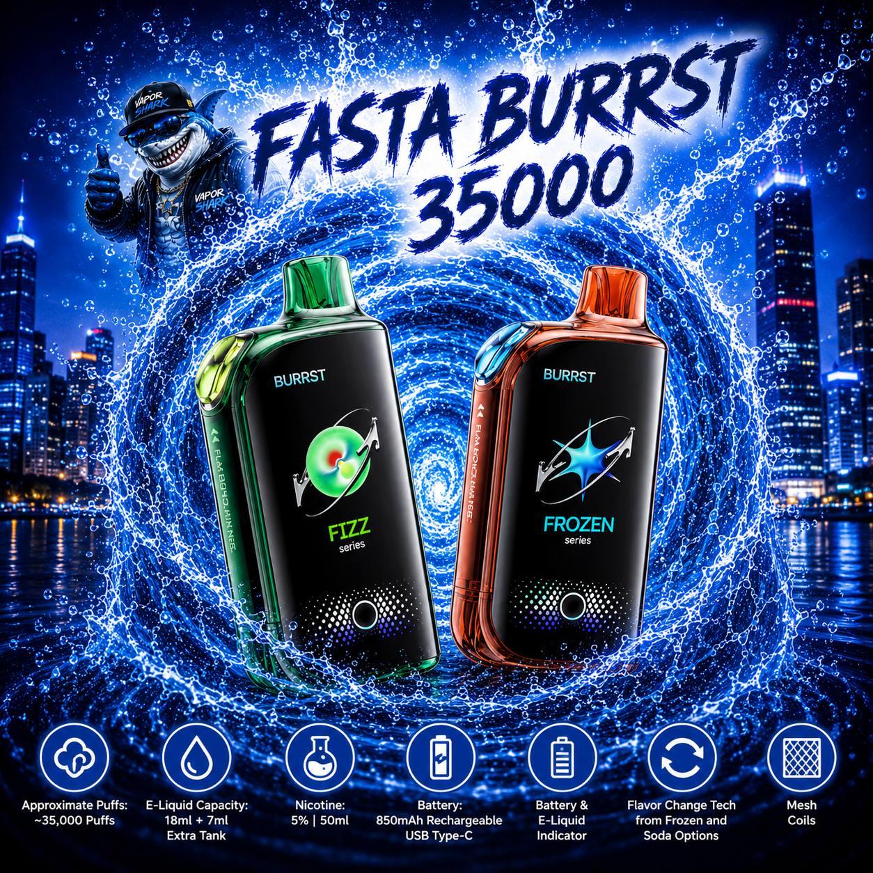 Fasta Burrst 35000