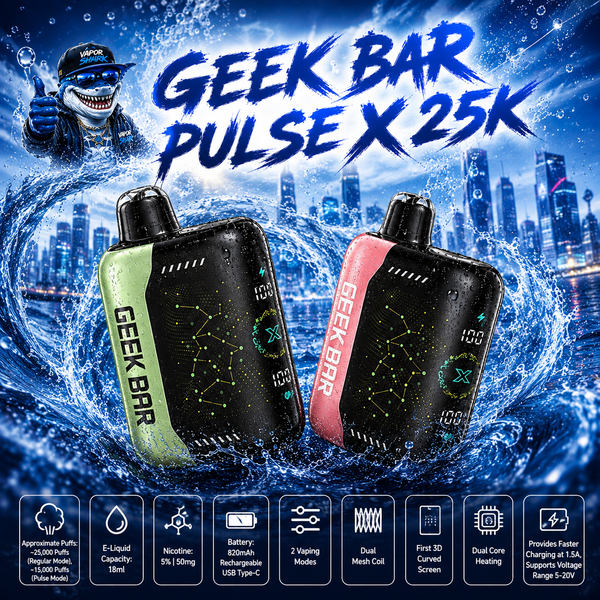 Geek Bar Pulse X 25K - Disposable Vapes