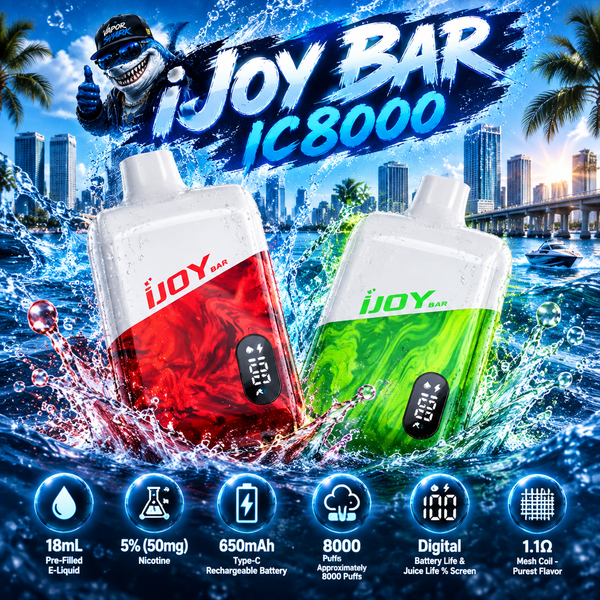 iJoy Bar IC8000 - Disposable Vapes