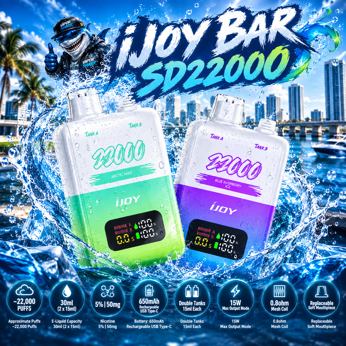 Load image into Gallery viewer, iJoy Bar SD22000
