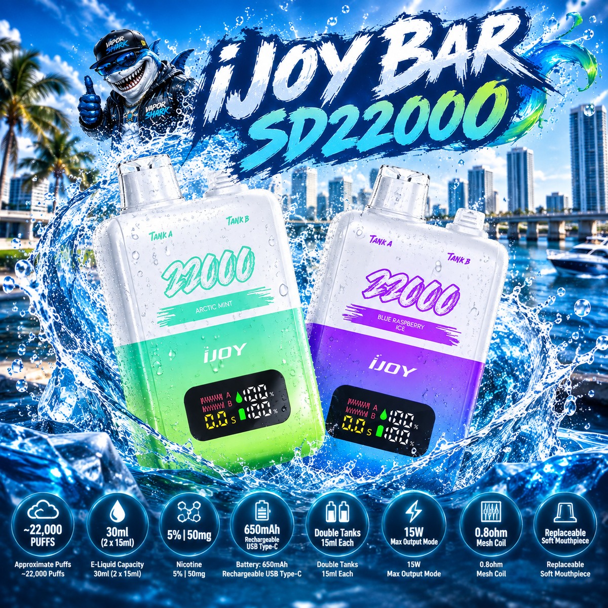 iJoy Bar SD22000