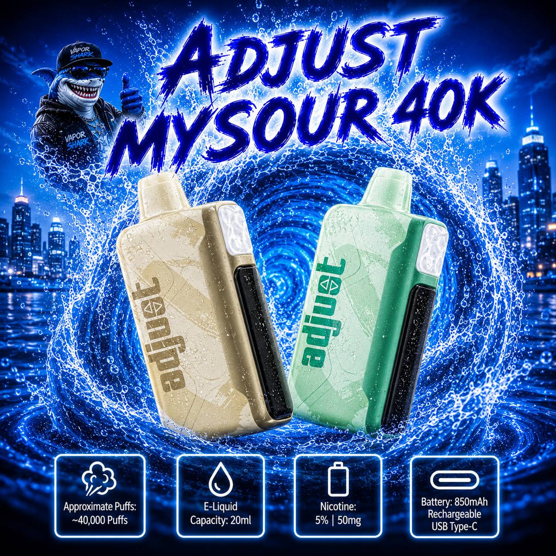 Load image into Gallery viewer, Adjust MySour 40K
