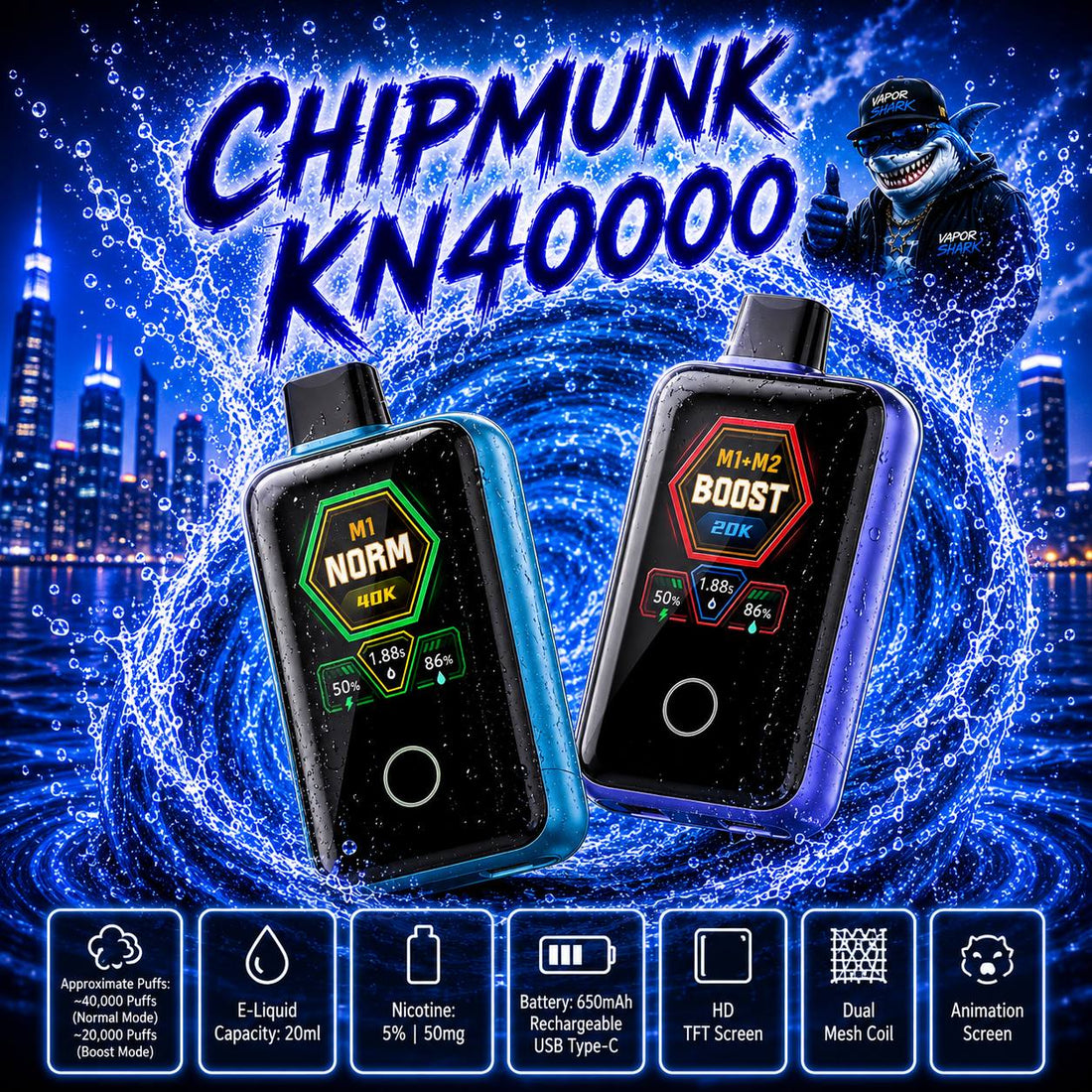 Load image into Gallery viewer, Chipmunk KN40000
