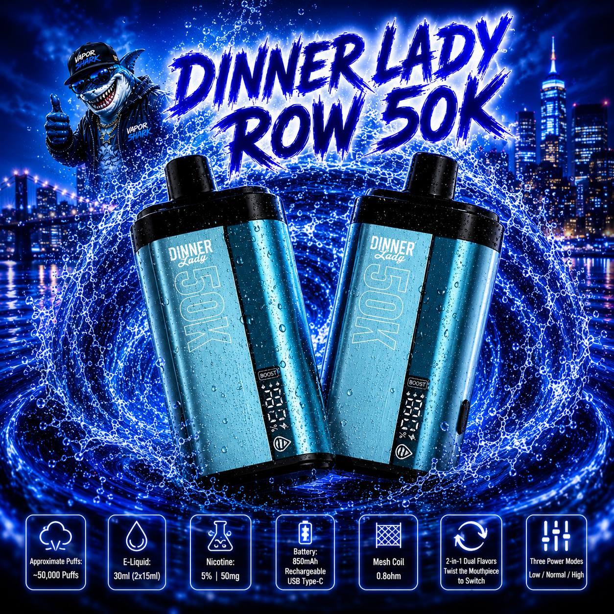 Dinner Lady ROW 50K