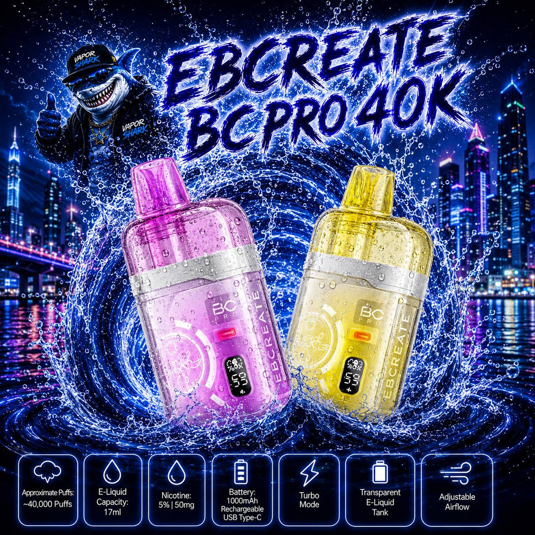 Load image into Gallery viewer, EBCREATE BC Pro 40K TEXAS COMPLIANT
