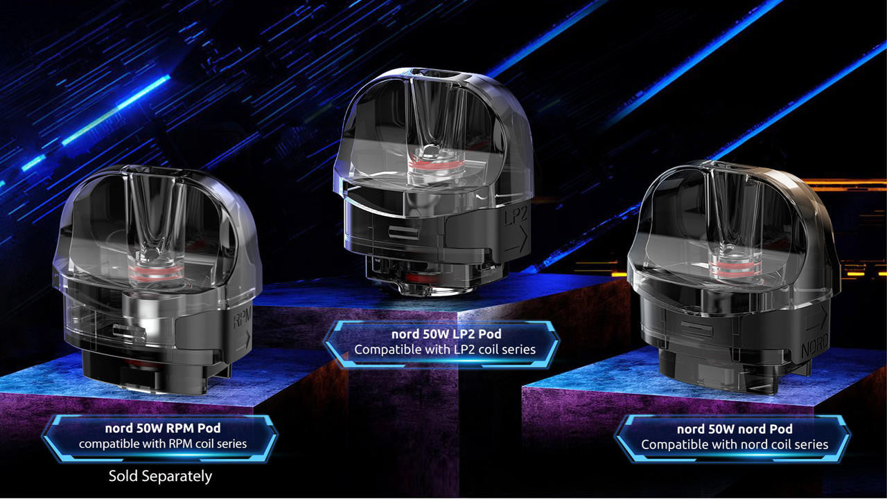 Smok Nord 50W Pods 3pk